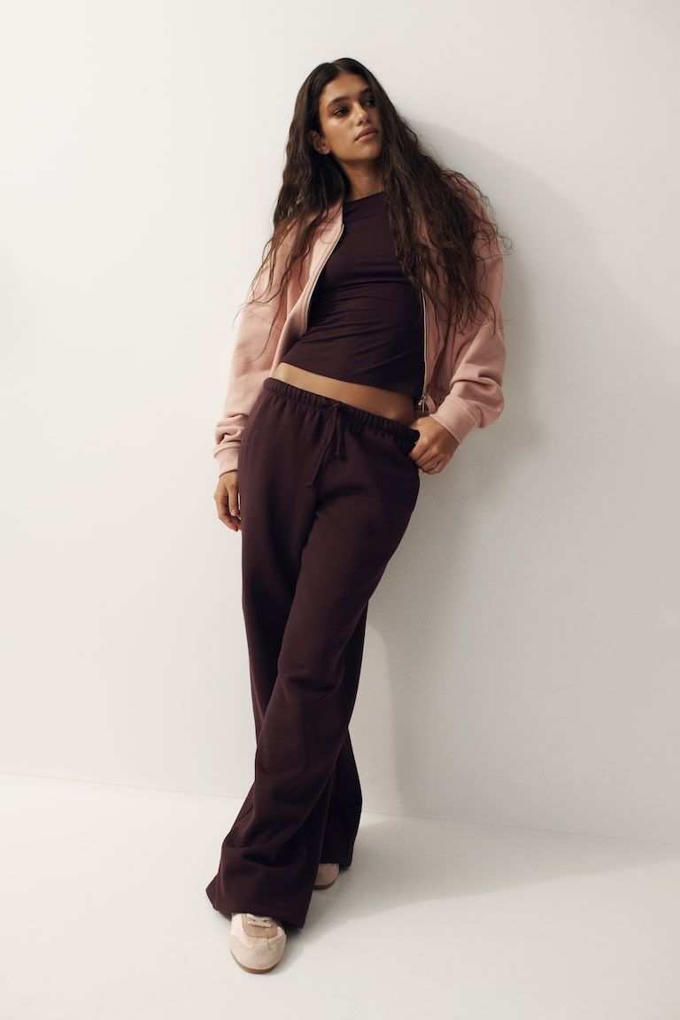 Wide-leg Joggers
