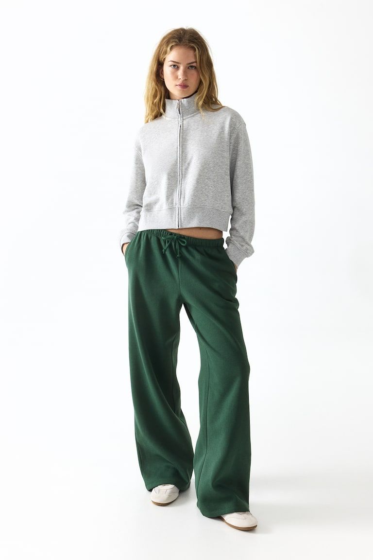 Wide-leg Joggers