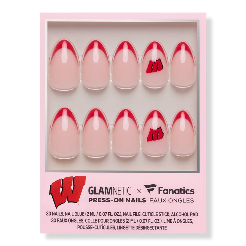 Wisconsin Badgers Press-On Nails - Wisconsin Badgers