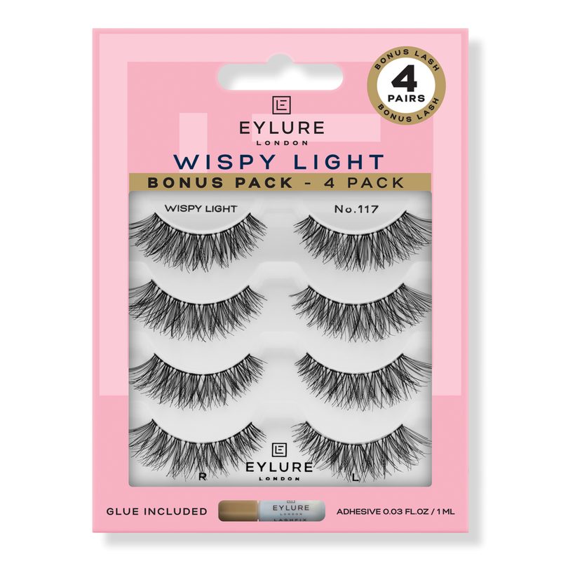 Wispy Light No. 117 Eyelashes Multipack