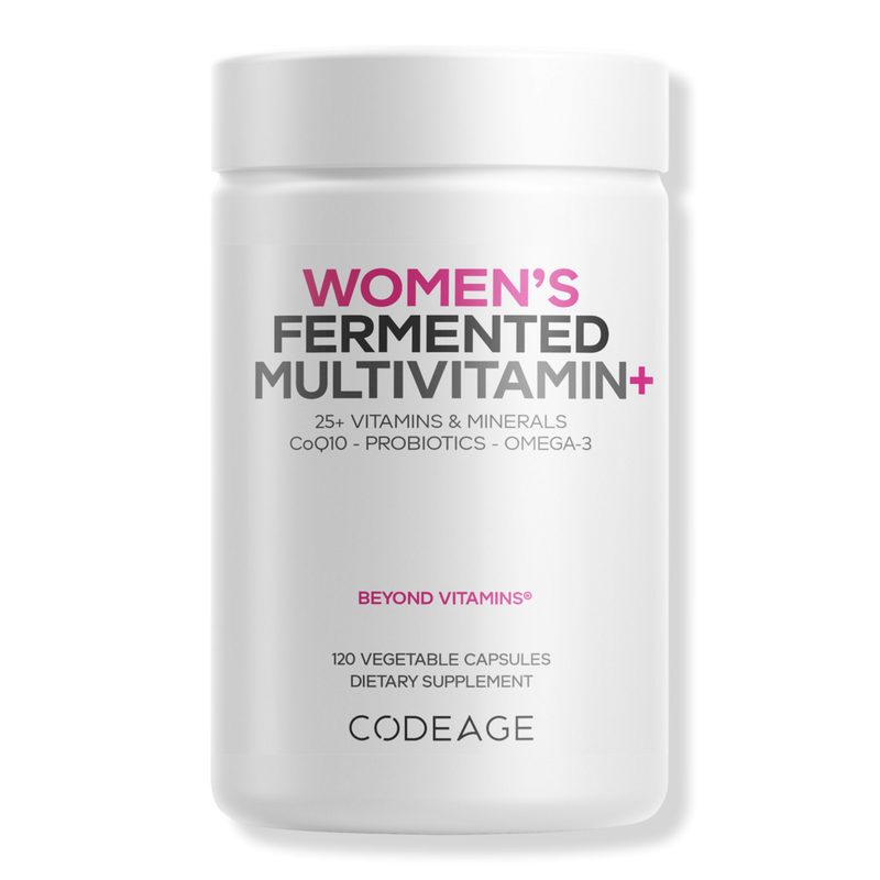 Women’s Fermented Multivitamin with Whole Foods & Probiotics