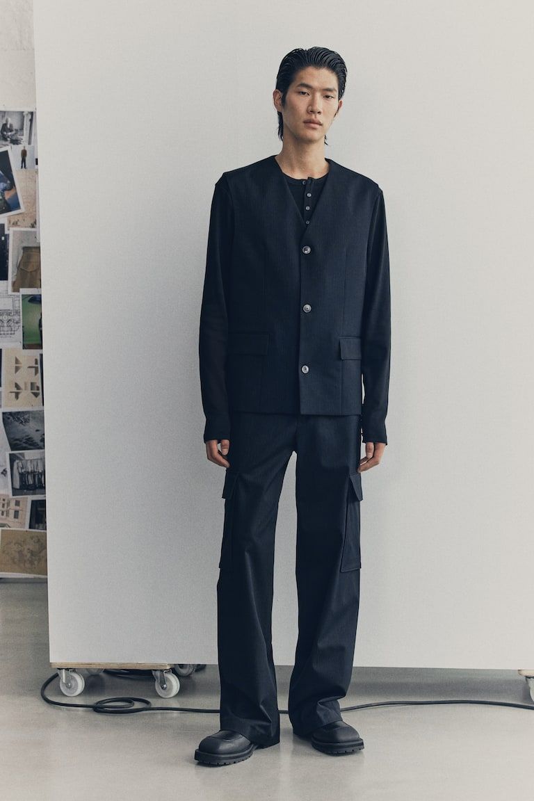 Wool-Blend Vest
