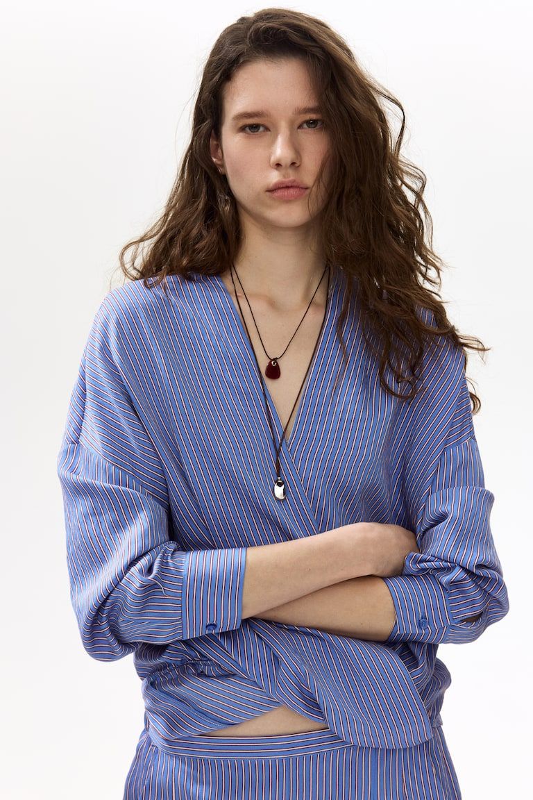 Wrapover Blouse