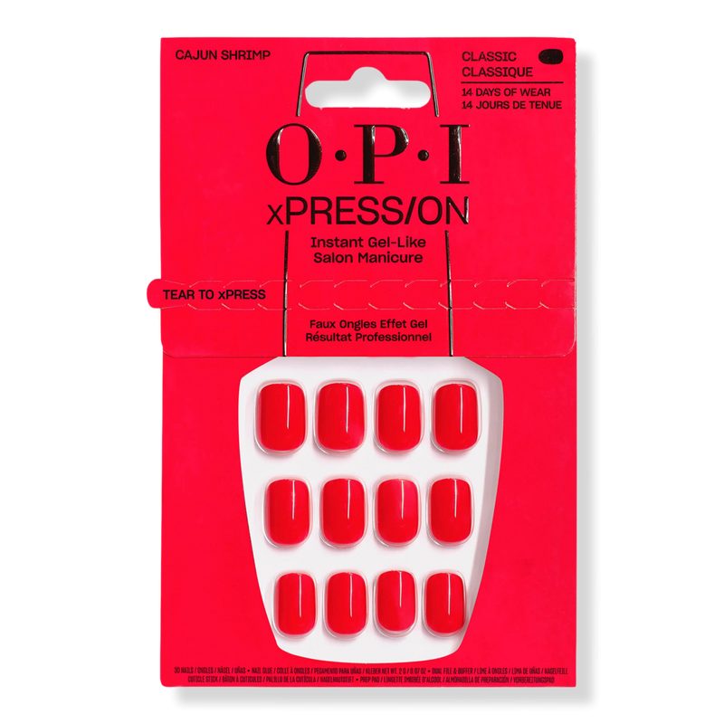 xPRESS/ON Solid Color Press On Nails - Cajun Shrimp