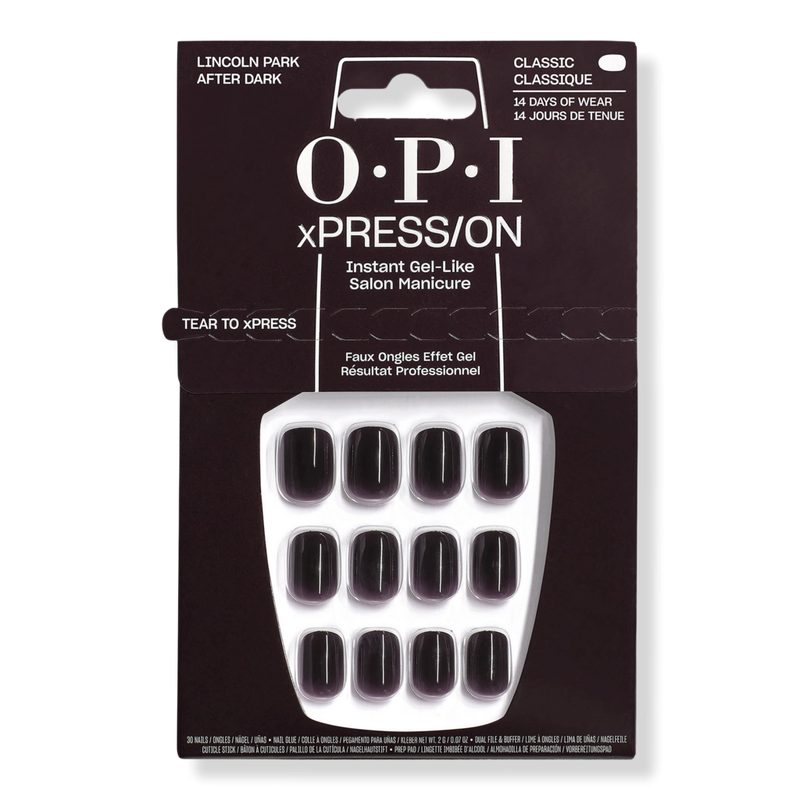 xPRESS/ON Solid Color Press On Nails - Lincoln Park After Dark