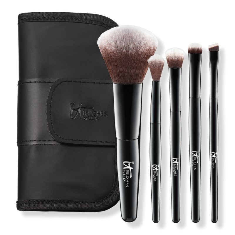 Your Face & Eye Essentials Mini 5 Pc Travel Brush Set