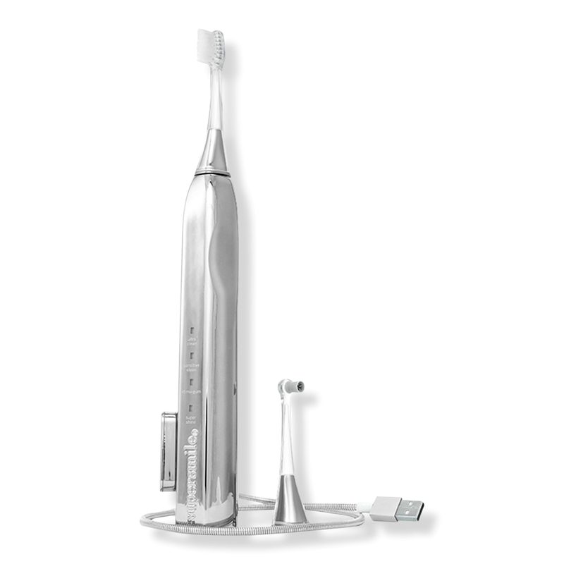 Zina45 Sonic Pulse Toothbrush - Chrome Silver